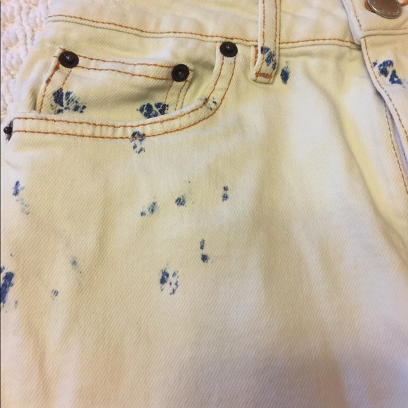 - MAJE Paoline Blanc Straight 10.5 Rise Jeans - Picture 12 of 13